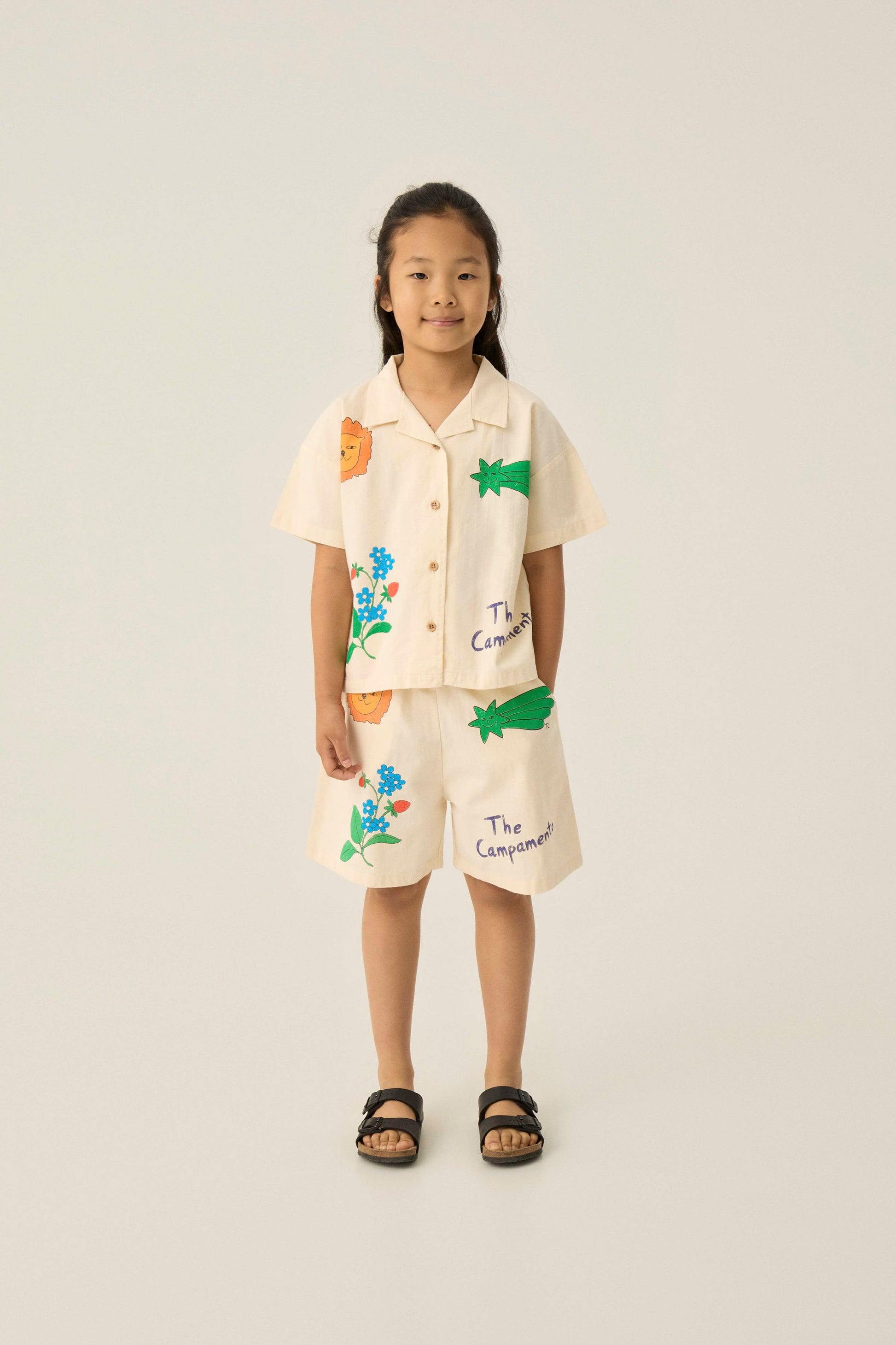 Short crudo drawings pantalon delantera