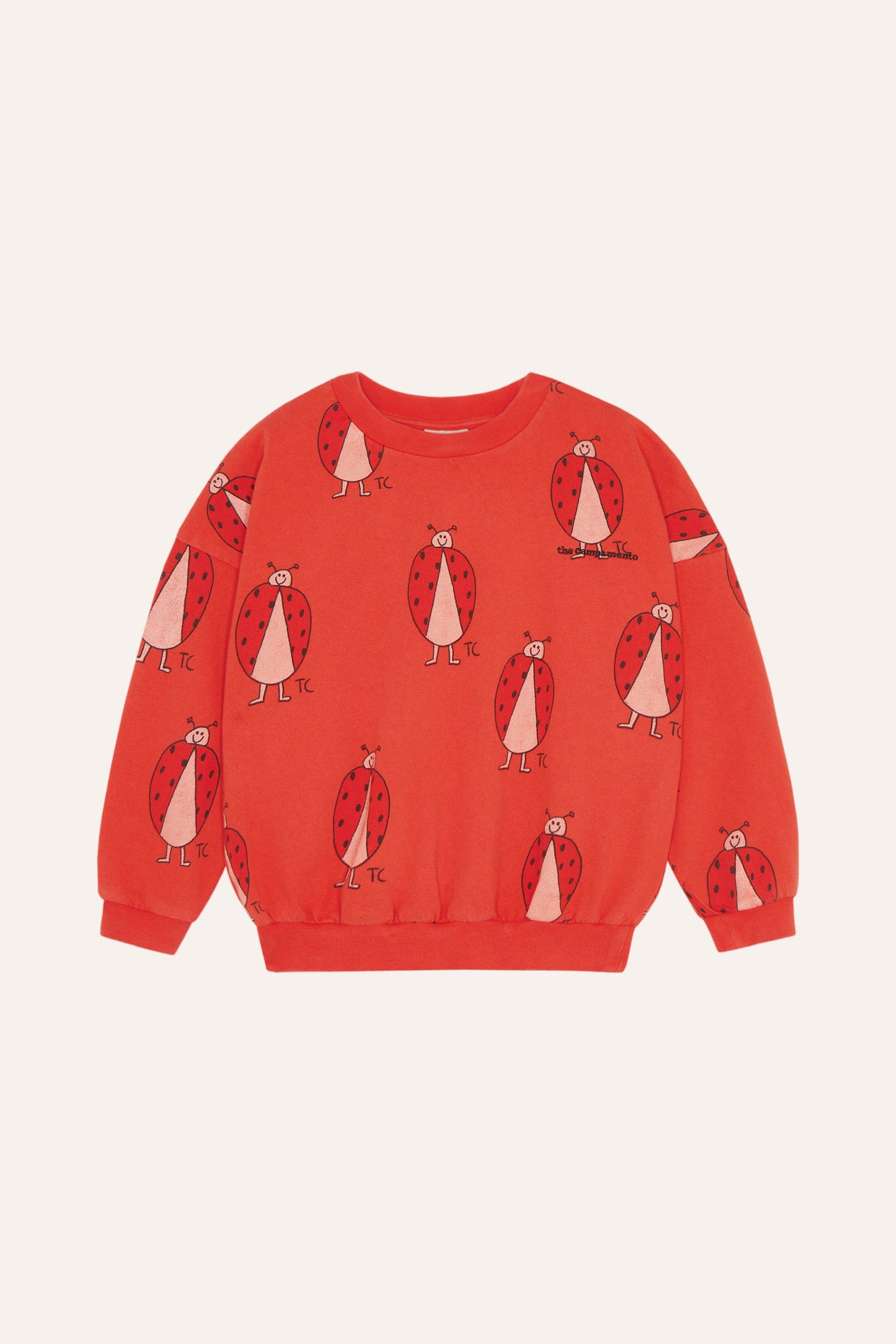 Sudadera ladybug roja pantalon delantera