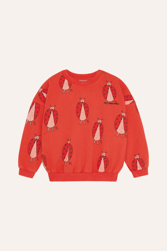 Sudadera ladybug roja pantalon delantera