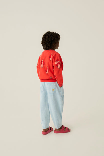 Sudadera ladybug roja pantalon trasera