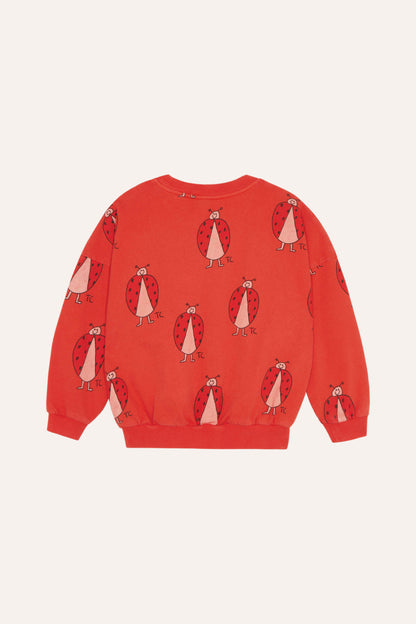 Sudadera ladybug roja trasera