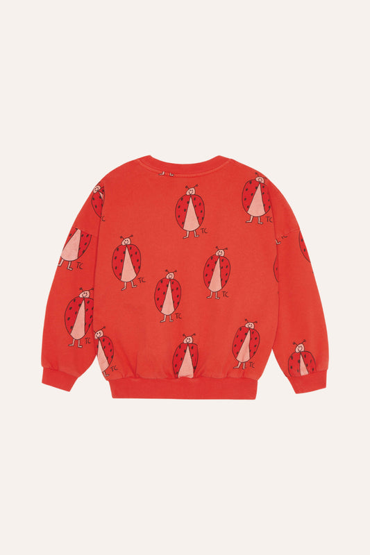 Sudadera ladybug roja trasera