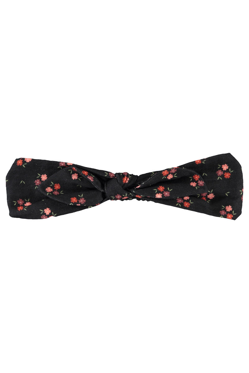 Diadema de niña negro con flores multicolor de Piupiuchick.