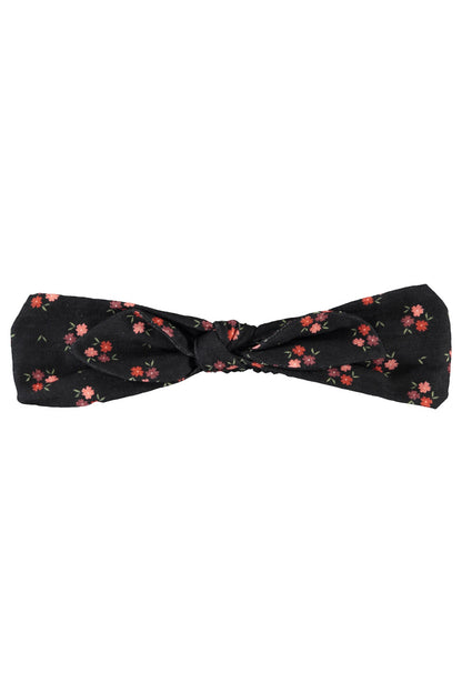 Diadema de niña negro con flores multicolor de Piupiuchick.