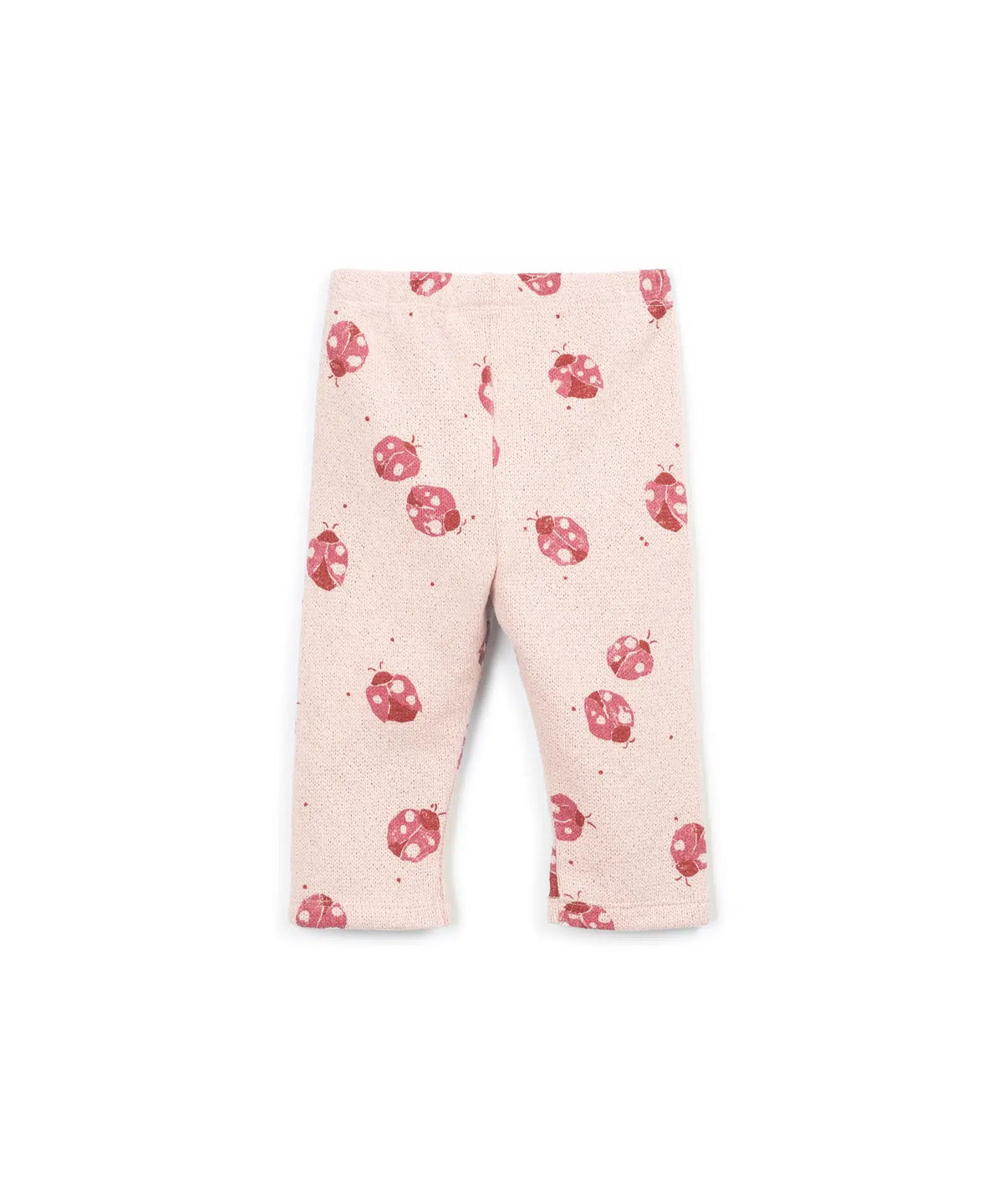 Leggings Bebé Algodón Rosas Frutas de Play Up - vista trasera.