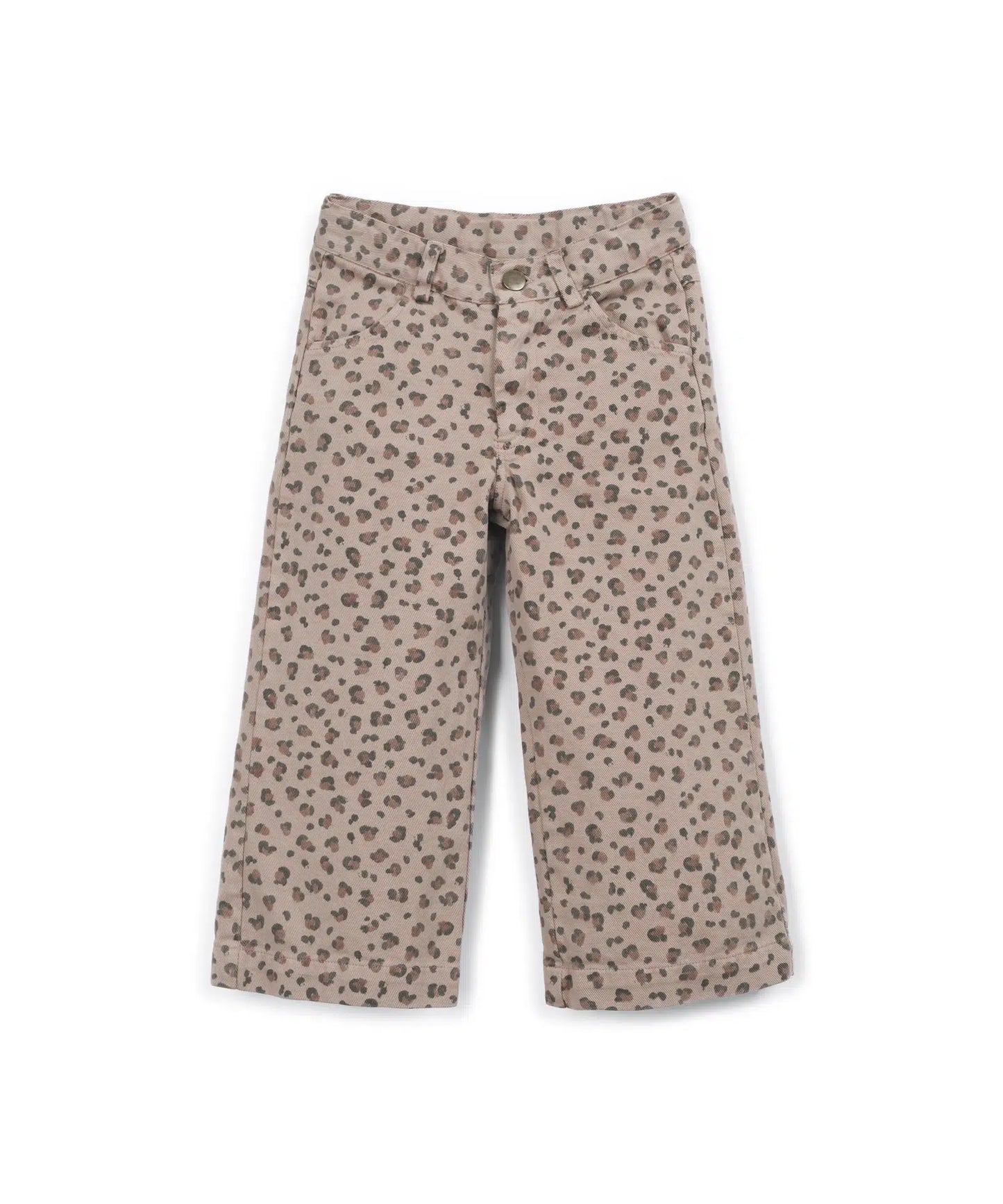Pantalón Niña Algodón Topo Animal de Play Up - vista frontal.