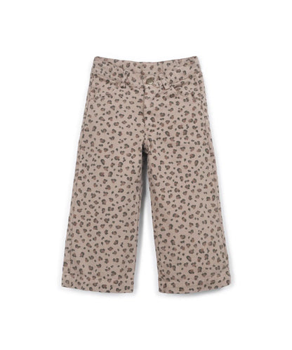 Pantalón Niña Algodón Topo Animal de Play Up - vista frontal.