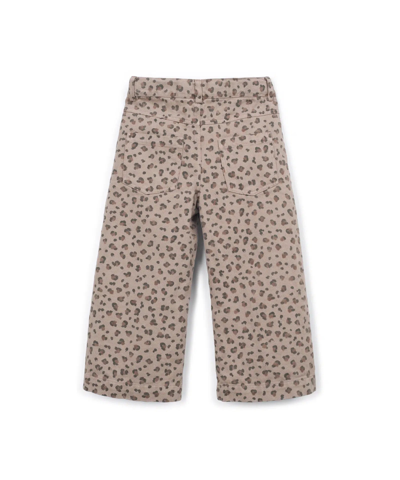 Pantalón Niña Algodón Topo Animal de Play Up - vista trasera.
