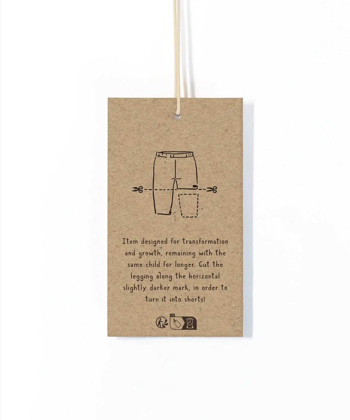 Pantalón Niña Algodón Topo Animal de Play Up - vista de conjunto.