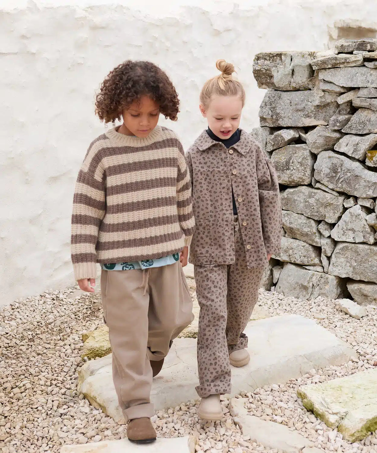 Pantalón Niña Algodón Topo Animal de Play Up - imagen de colección.