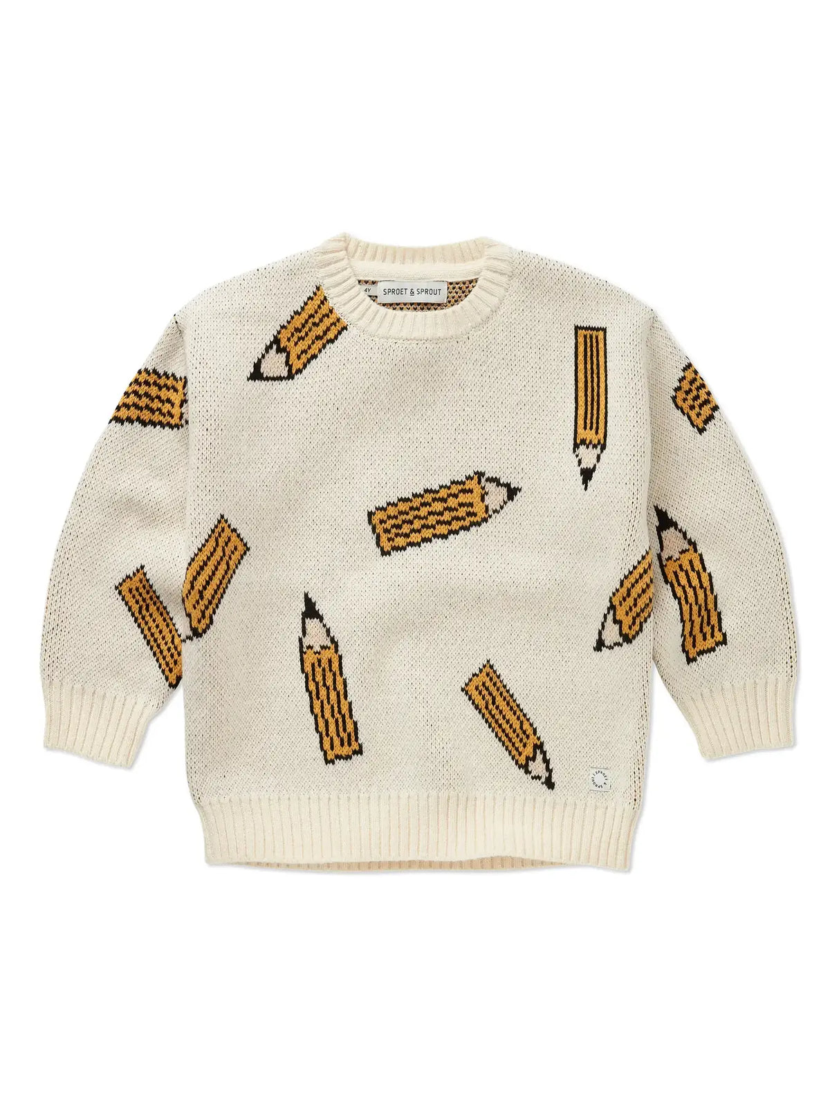 jersey de niño crudo Lápices de Sproet & Sprout, vista frontal.